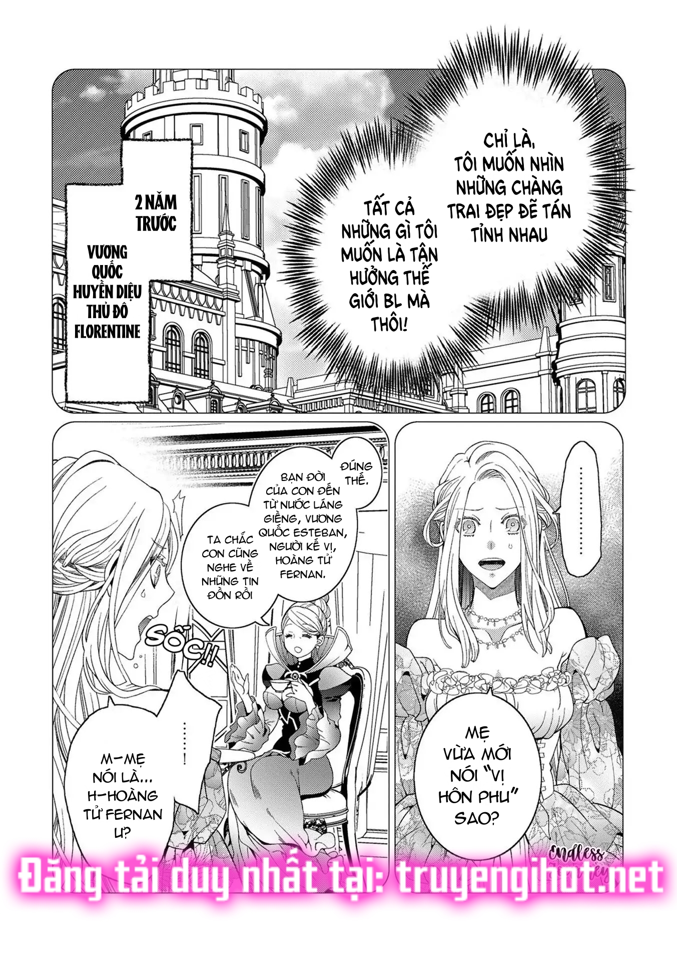 Công Chúa Tái Sinh Giả Trai chapter 1.1 - Trang 7