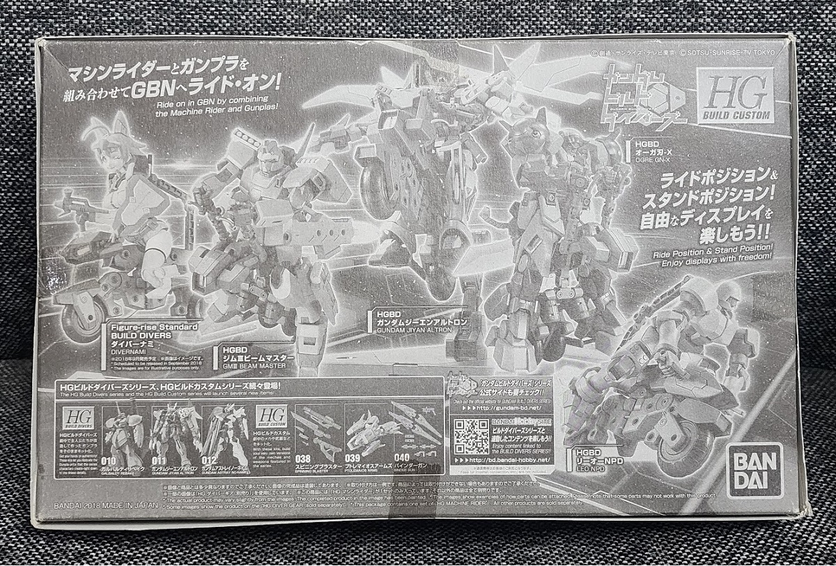 Đồ Chơi Lắp Ráp Gunpla HG MACHINE RIDER GUNDAM 0230362
