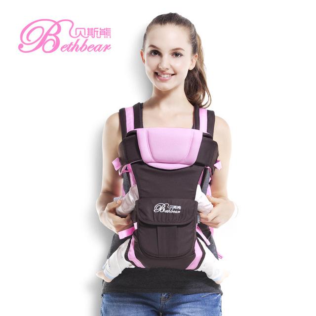 0-24 Tháng Cho Bé Ba Lô Trẻ Sơ Sinh Ba Lô Thoáng Khí Cho Bé Ba Lô Cho Bé Kangaroo Sling Dây Đeo Vai Tập Đi Tiếp Liệu