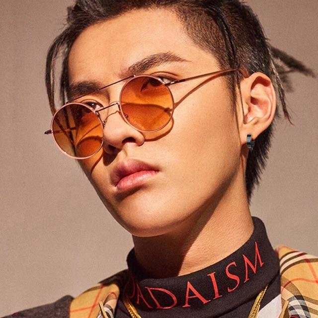 KÍNH RÂM RETRO SANG CHẢNH HOTTREND CÓ THANH NGANG VIỀN CỰC XỊN
