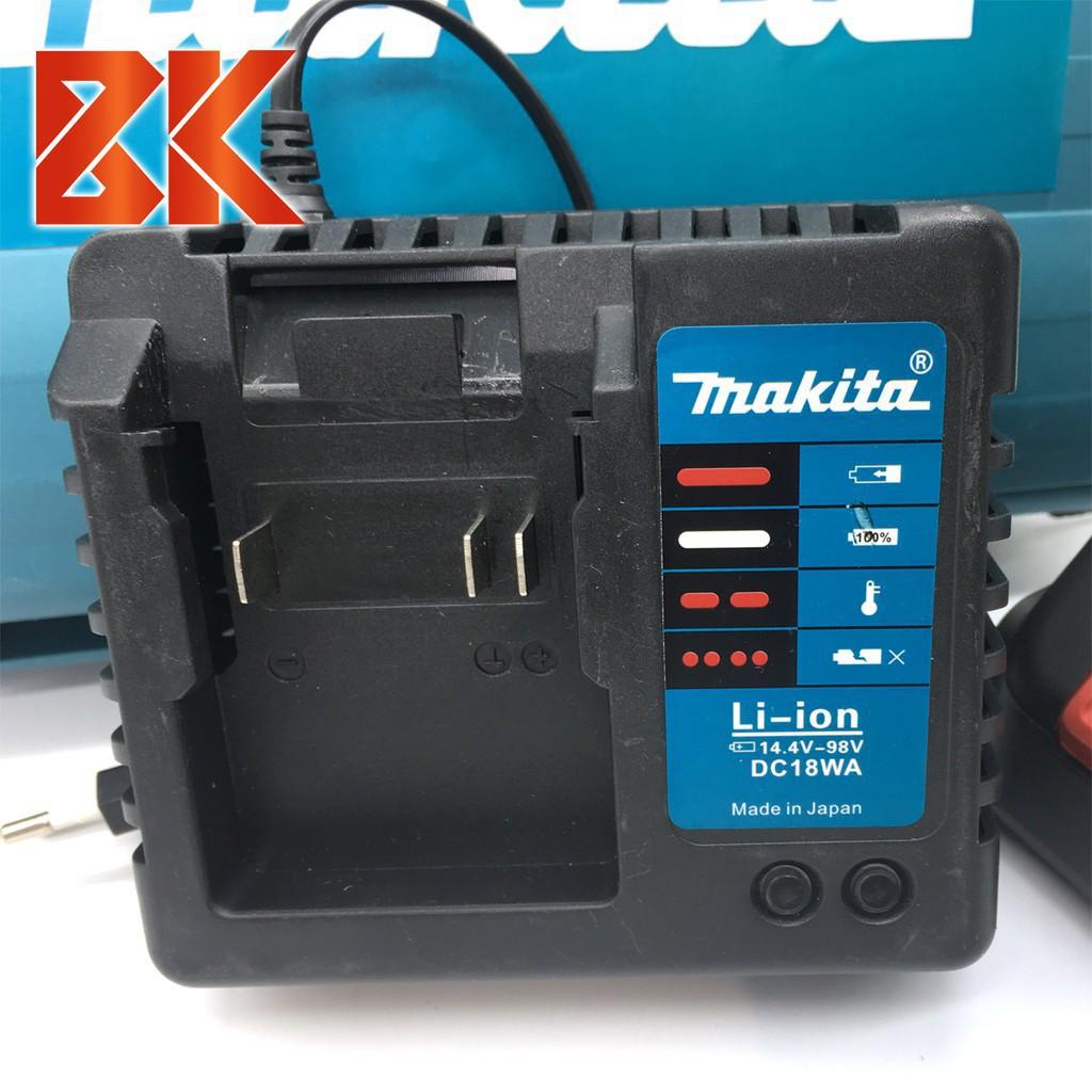 Bộ máy khoan pin makita 36V có búa khoan tường - pin khủng 10 cell - không chổi than - tặng ngay mũi khoan - có bảo hanh