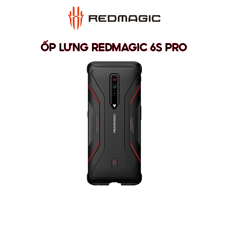 Ốp Lưng Nubia Redmagic 6 I 6 Pro Gắn Được Tay Cầm GamePad - Hàng Chính Hãng