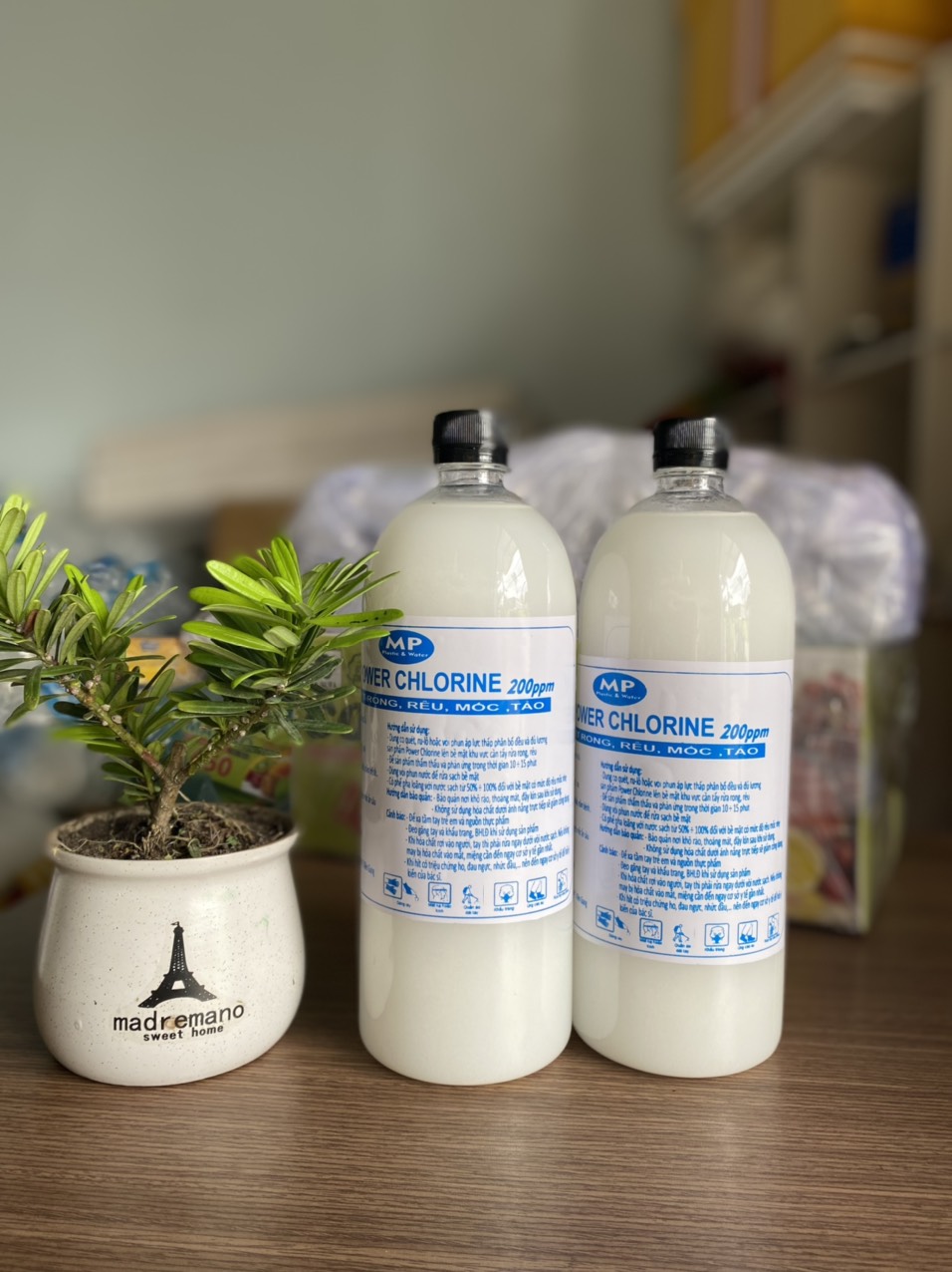 Dung dịch tẩy rong rêu - dung tich: 1li/chai