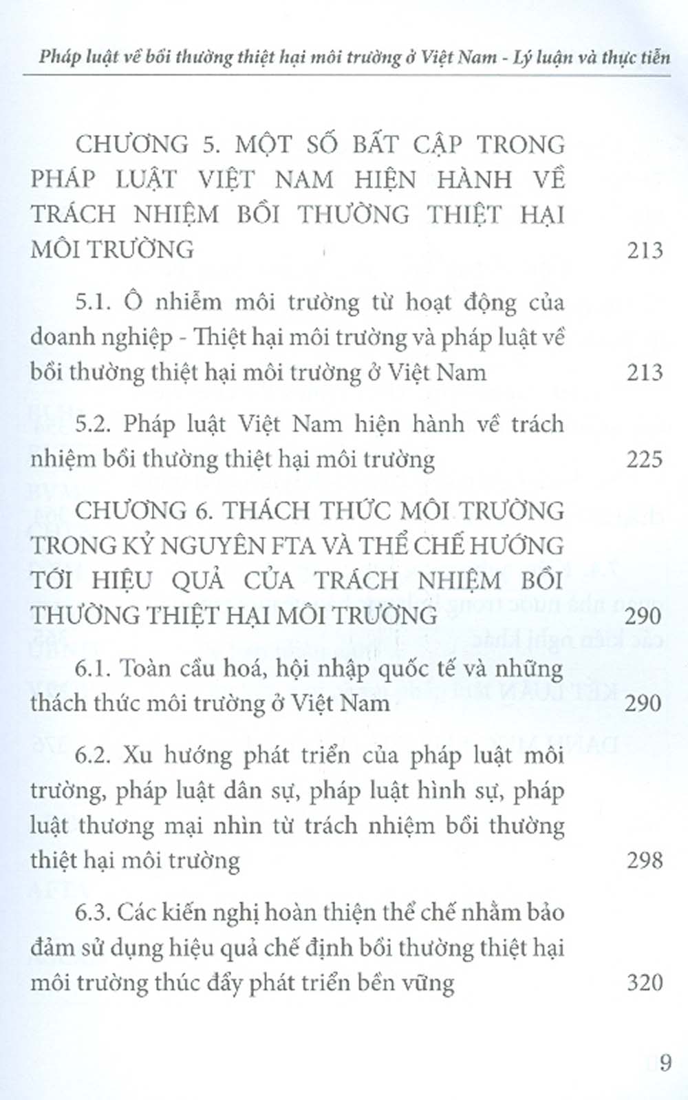 Pháp Luật Về Bồi Thường Thiệt Hại Môi Trường Ở Việt Nam - Lý Luận Và Thực Tiễn