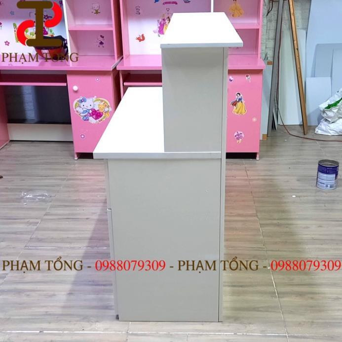 Quầy thu ngân Mini màu trắng nhỏ xinh  Miễn phí giao hàng