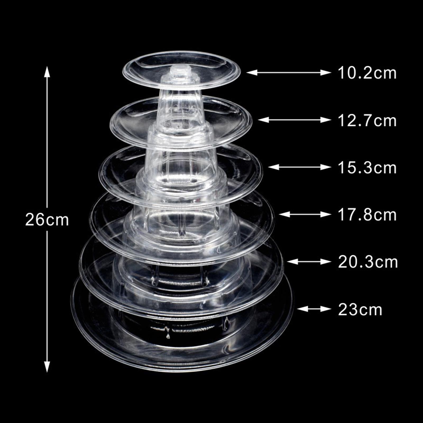 Round Macaron Stand Dessert Cupcake Display Holder Cake Tray for Bakeware