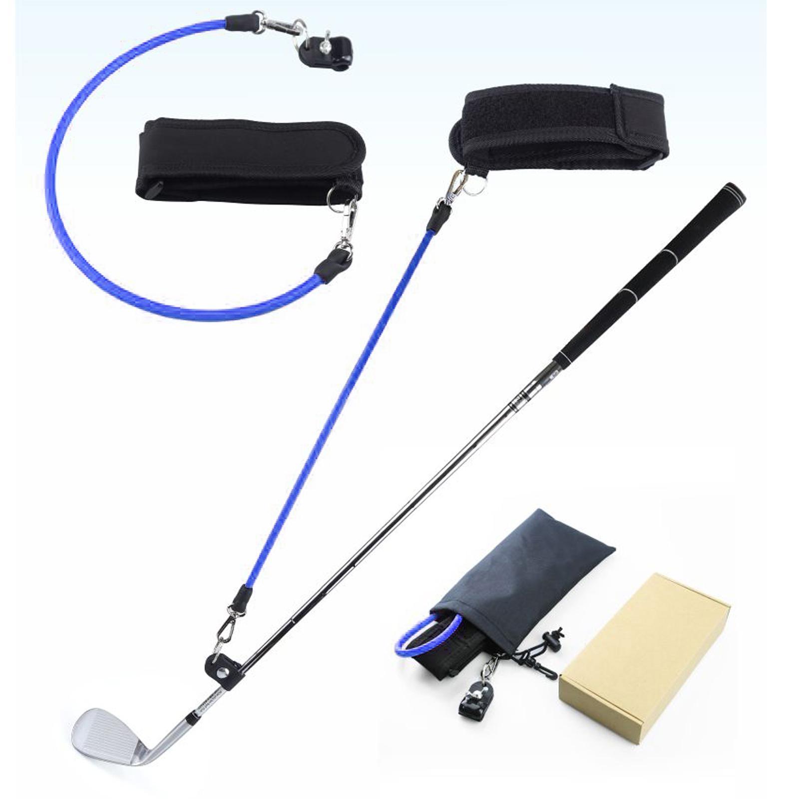 Golf Swing Release Trainer Elastic Rope for Exercise Golf Practice Beginners