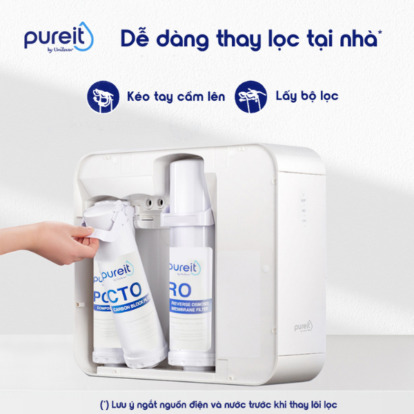 Máy Lọc Nước Unilever Pureit Delica UR5840 - Hàng Chính Hãng