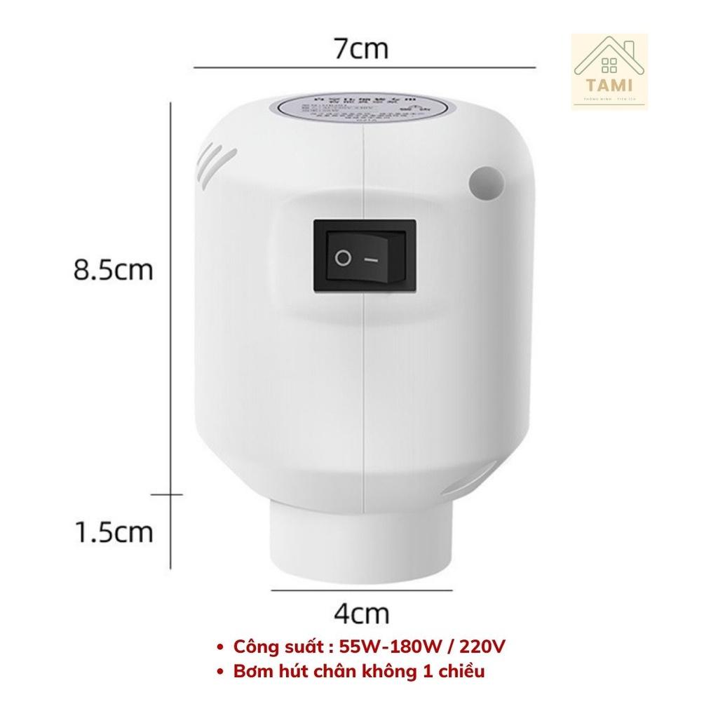 Máy hút chân không, túi hút chân không đựng quần áo chăn màn mền, gọn gàng, chống mốc