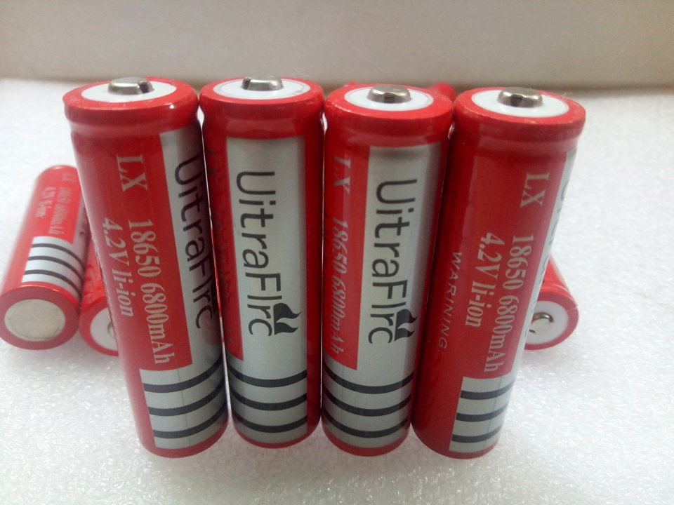Pin sạc 4.2V 18650 đầu lồi,dung lượng 6800mAh dùng cho Sạc Dự Phòng, Đèn Pin, Micro Karaoke, Quạt Mini, Đồ Chơi, Cell Laptop, Đèn Pin, Mic, Đèn Laze và các thiết bị điện tử khác - Hàng chính hãng
