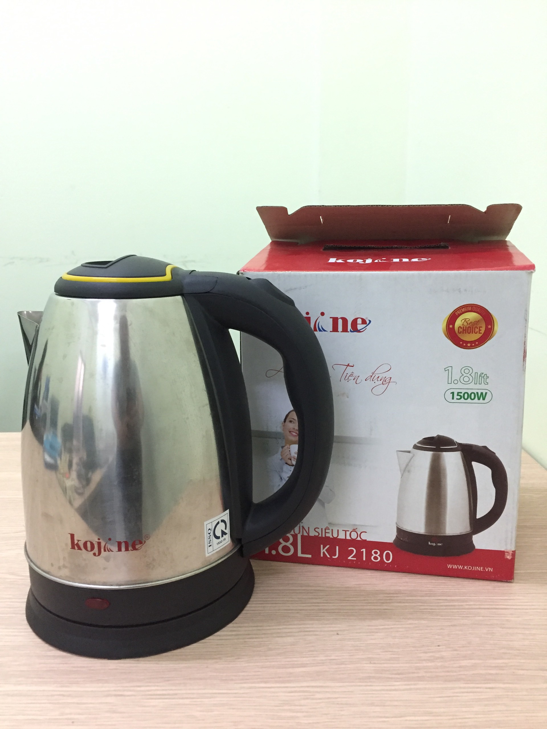 Ấm siêu tốc Kojine chính hãng - dung tích 1,8lit
