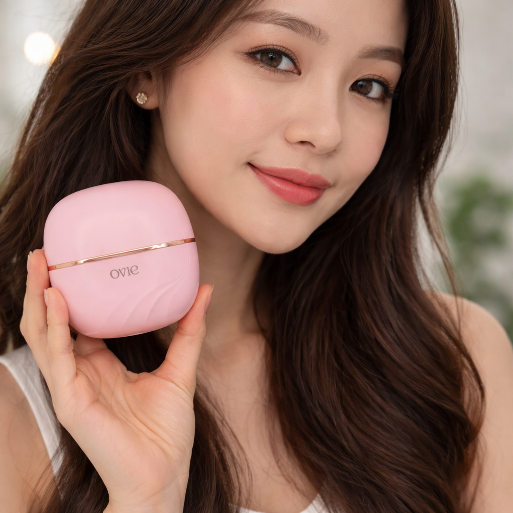 Lược Điện Chải Duỗi Tóc OVIE HB-208 – Giải Pháp Sáng Tạo Cho Mái Tóc Mượt Mà, Sáng Bóng, uốn cụp ngọn tóc ENCHEN