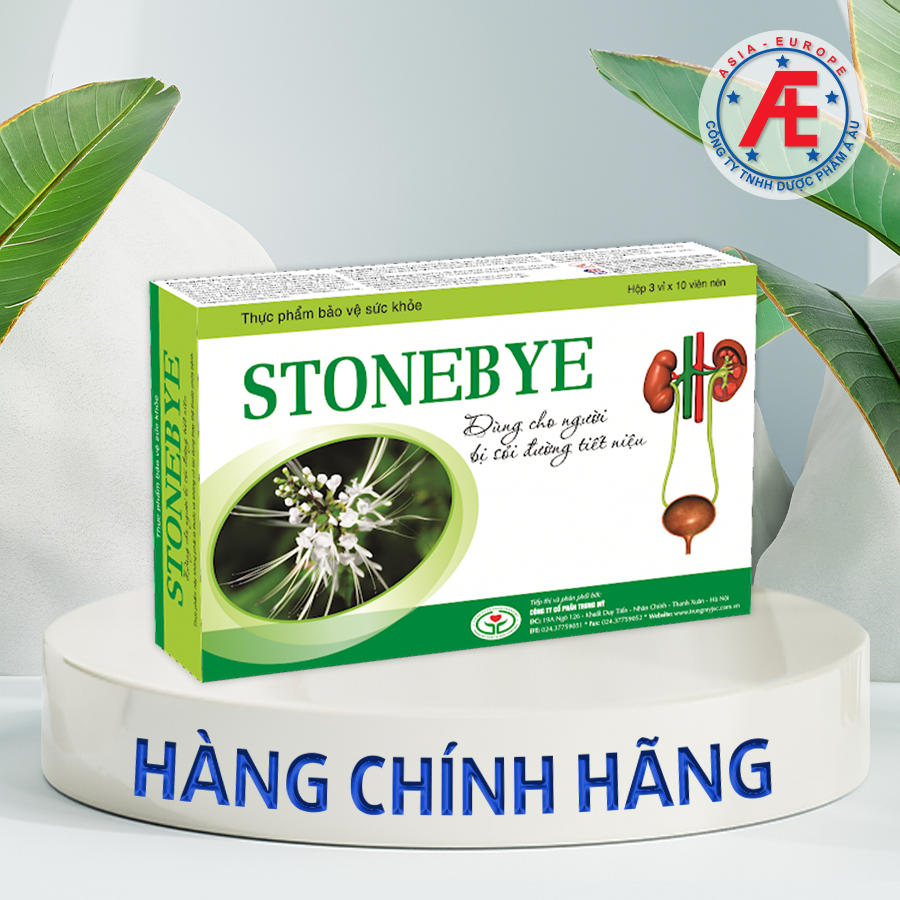 STONEBYE - Khắc tinh số 1 với sỏi thận, sỏi tiết niệu.