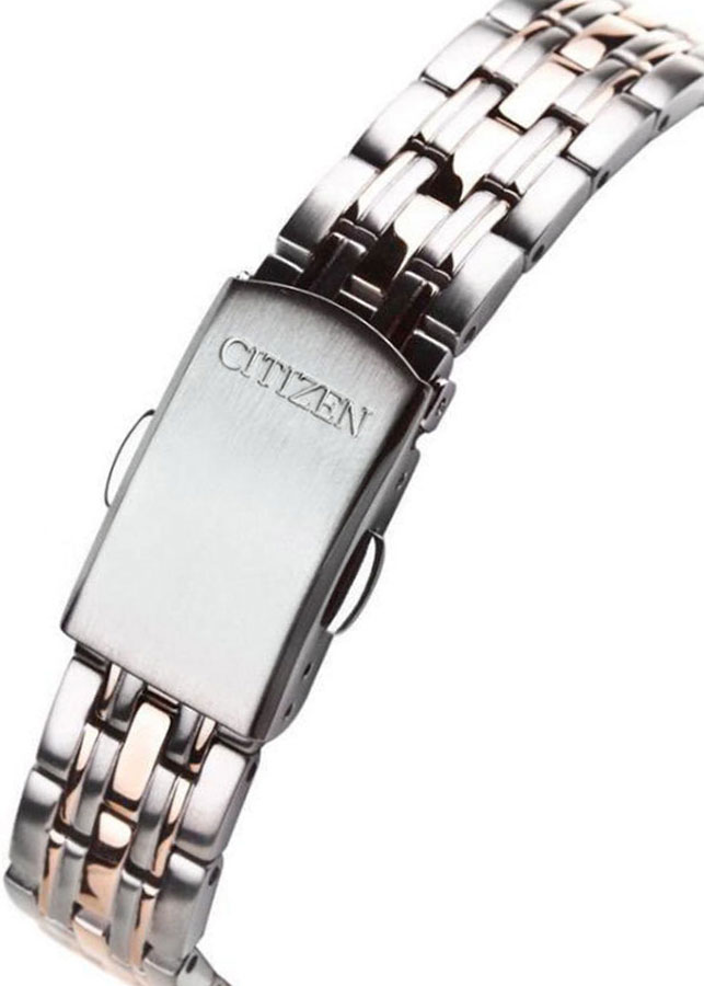 Đồng Hồ Nữ Citizen Dây Thép Không Gỉ EW2234-55A - Mặt Trắng (Sapphire)