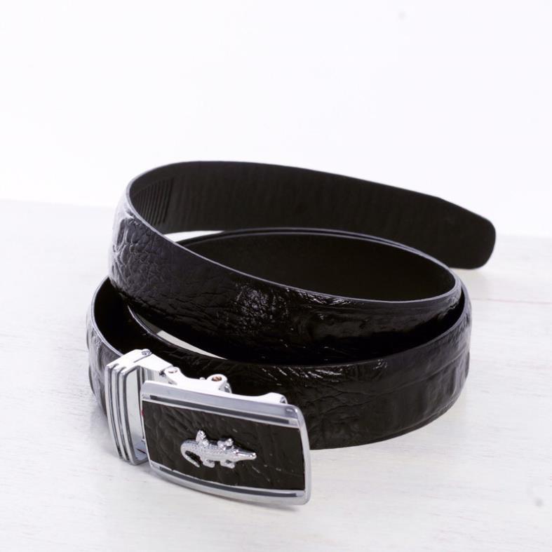 Thắt lưng nam da bò cao cấp vân cá sấu Bioline leather belt