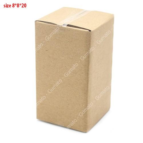 Hộp giấy P9 size 8x8x20 cm, thùng carton gói hàng Everest