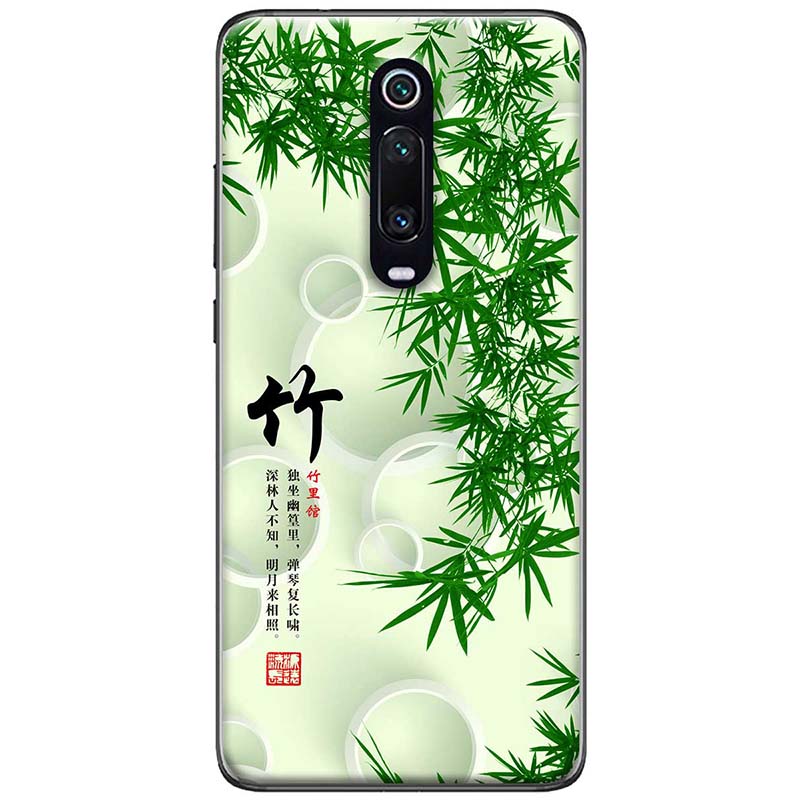 Ốp lưng dành cho Xiaomi Redmi K20 mẫu Cành trúc