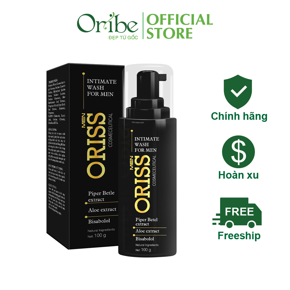 Dung Dịch Vệ Sinh Chuyên Biệt Cho Nam Giới Oriss 100g