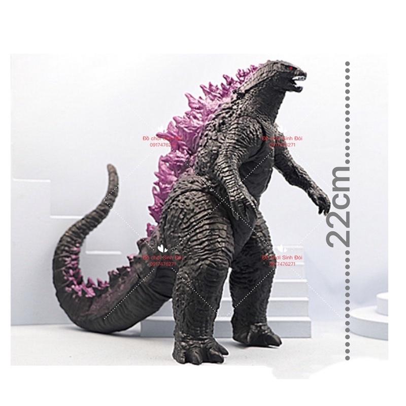 Mô hình khổng Long Godzilla 22cm - 1 con màu ngẫu nhiên