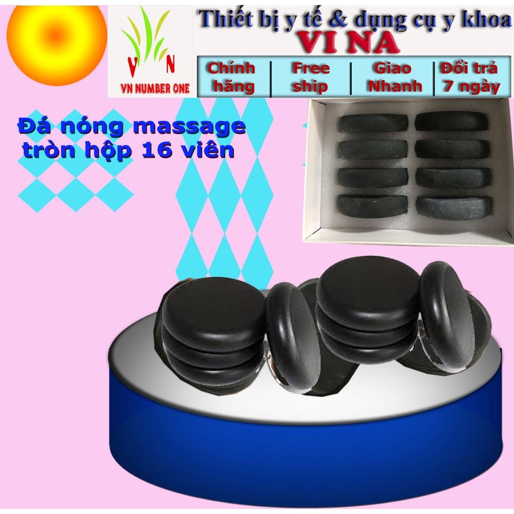 Đá nóng masage COMFORT ESSENTIALS dùng cho Spa, phòng massage, gia đình hộp 16 viên