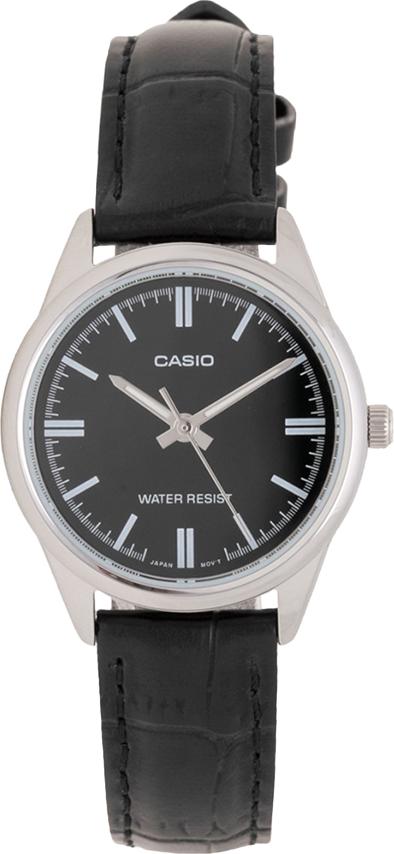 Đồng Hồ Nữ Dây Da Casio LTP-V005L-1AUDF (28mm) - Đen