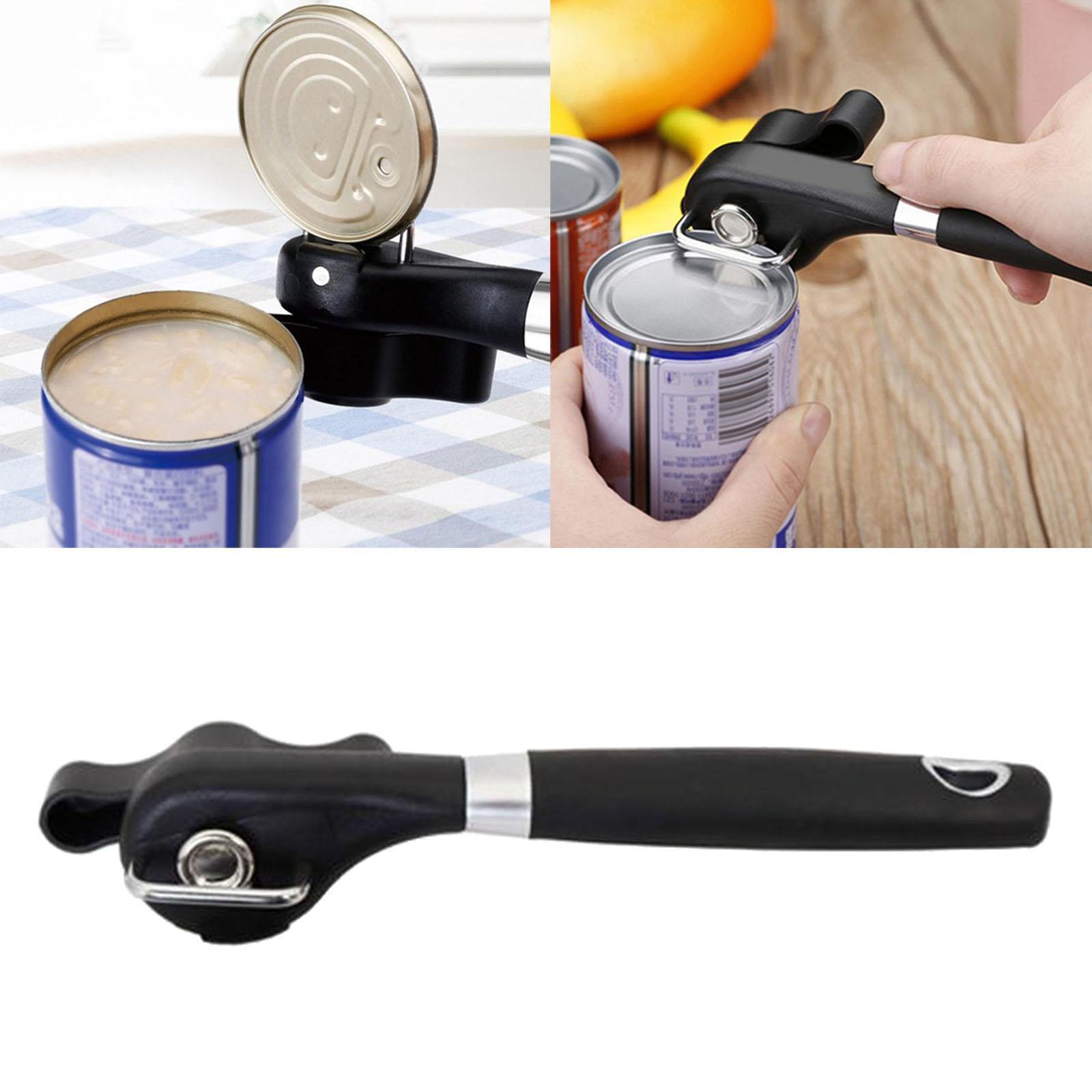 Can Opener Manual Handheld Smooth Edge for Seniors Arthritis QUICK OPENING