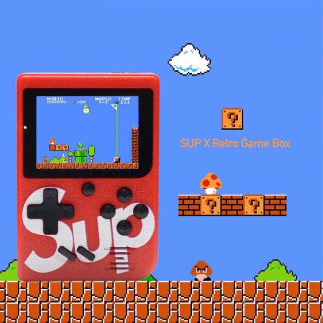 MÁY CHƠI GAME 4 NÚT CẦM TAY SUP GAME BOX 400 IN 1 PLUS -dc3390