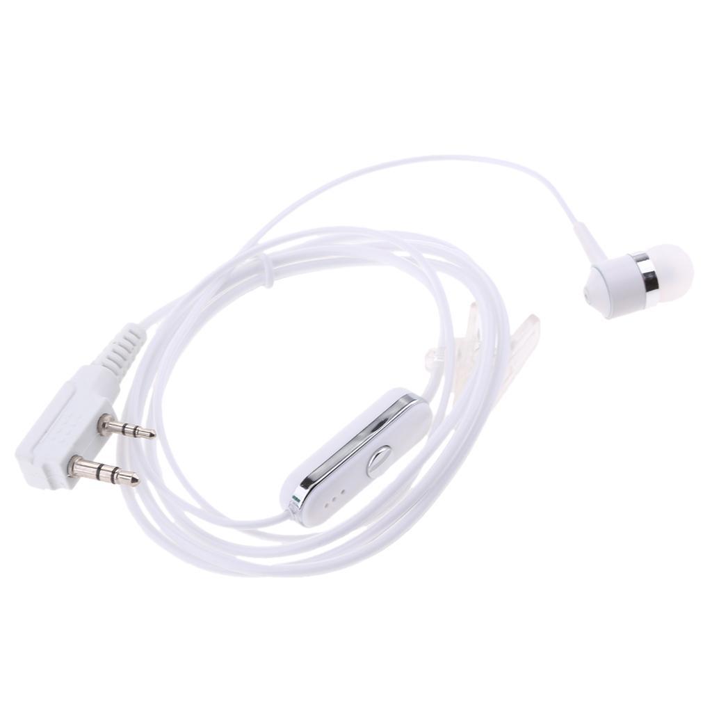 For  EARPHONE EARPIECE HEADSET MIC SECURITY 2 PIN   BLACK