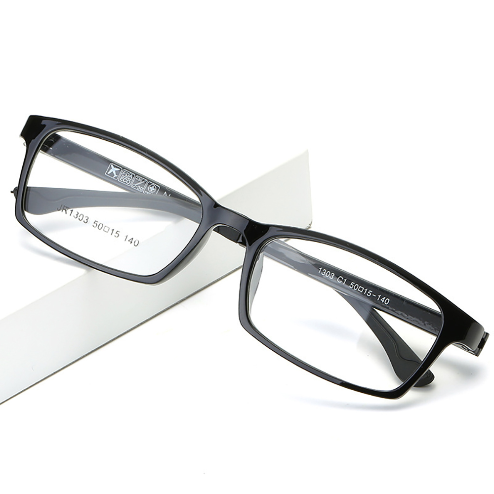 Gọng kính unisex nhựa TR90 thời trang JR1303 (size 50/15/140)