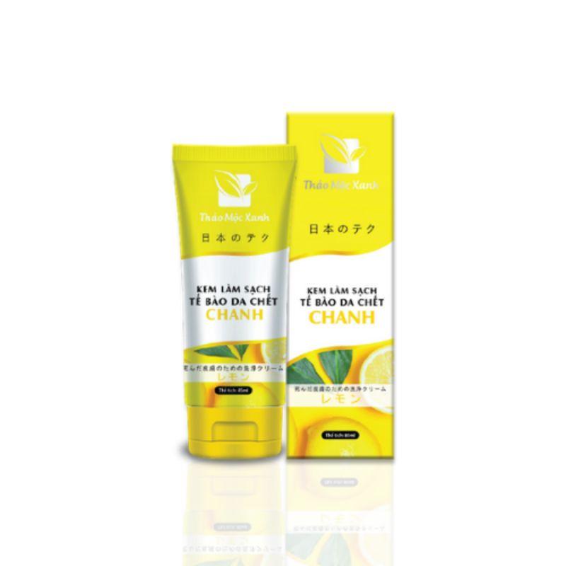 KEM LÀM SẠCH TẾ BÀO DA CHẾT Trà Xanh, Chanh, Dâu tây, Bơ, Lavender 85ml