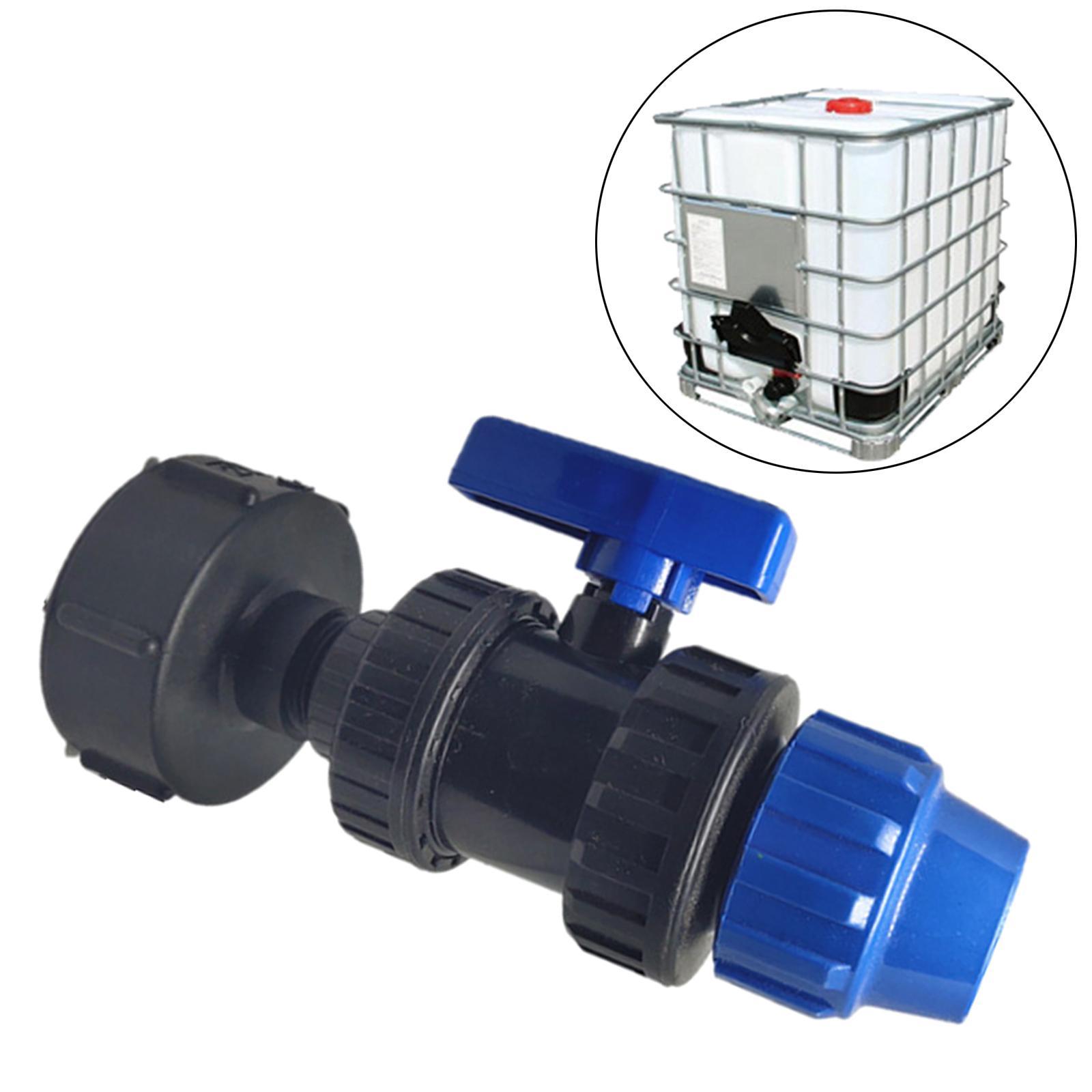 IBC Water Tank Hose Adapter ABS IBC Tank Adapter Replacement Water Tank Connector