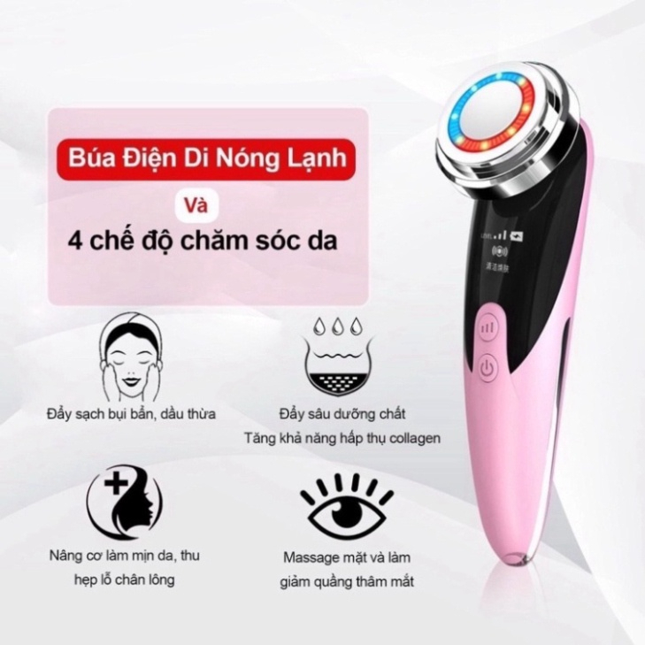 Búa Điện Di Nóng Lạnh Đa Chức Năng D818- Thế Hệ Mới