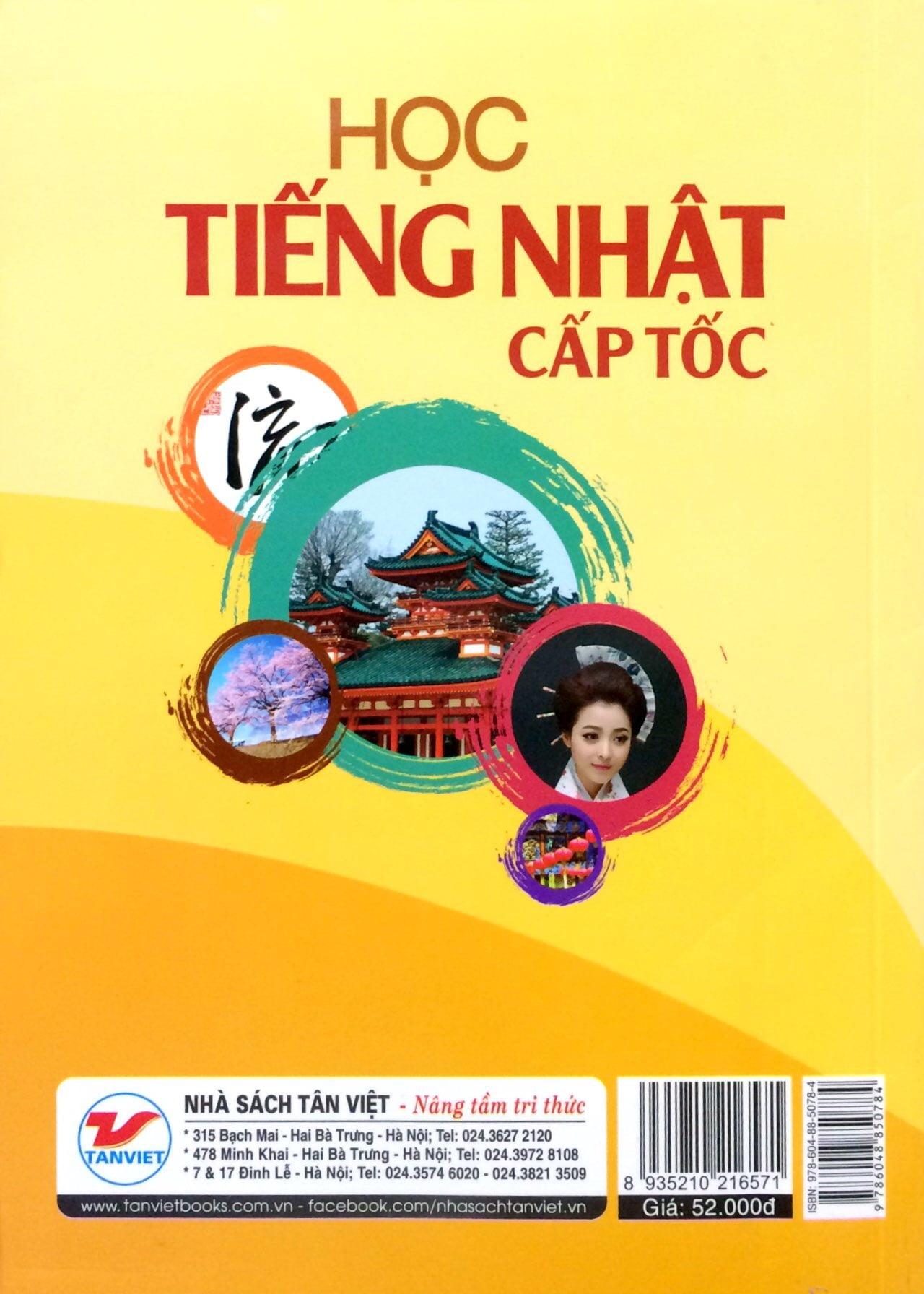 Học Tiếng Nhật Cấp Tốc