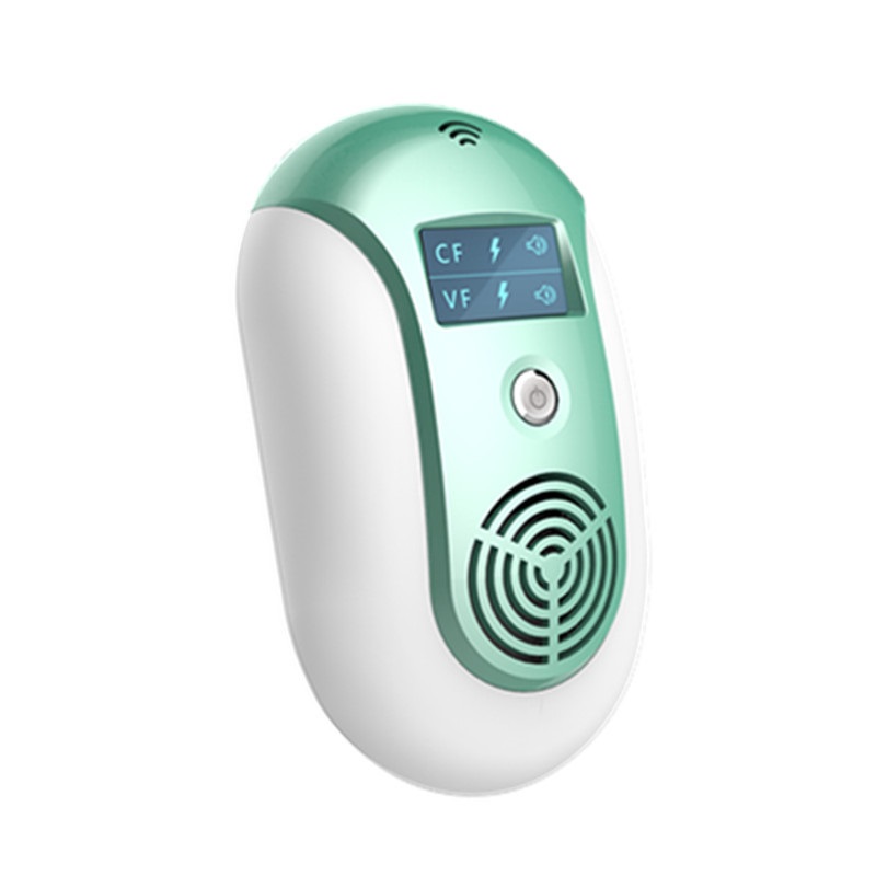 Ultrasound Mouse Cockroach Repeller Device Insect Rats Spiders Mosquito Killer Pest Control Household Drive Away Pest Rejecter - Aquamarine
