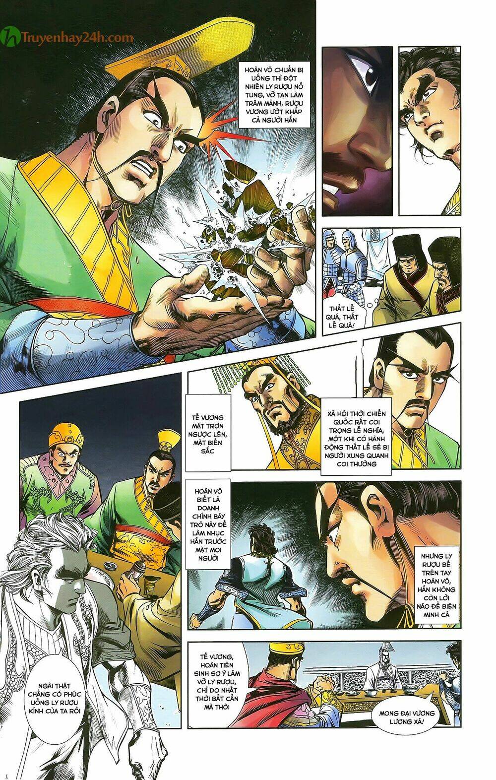 thiên tử truyền kỳ 2 - tần vương doanh chính chapter 33 9