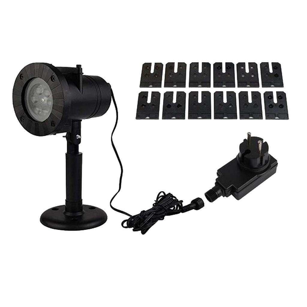 Christmas Party Waterproof Rotating Projection Led Night Light EU Standard