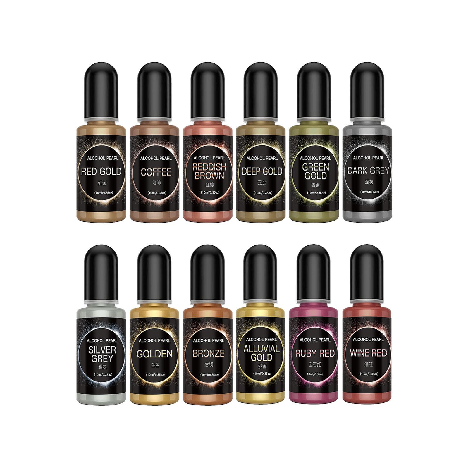 Ink Set Epoxy Resin Pigment Colorant Liquid for Acrylic Painting