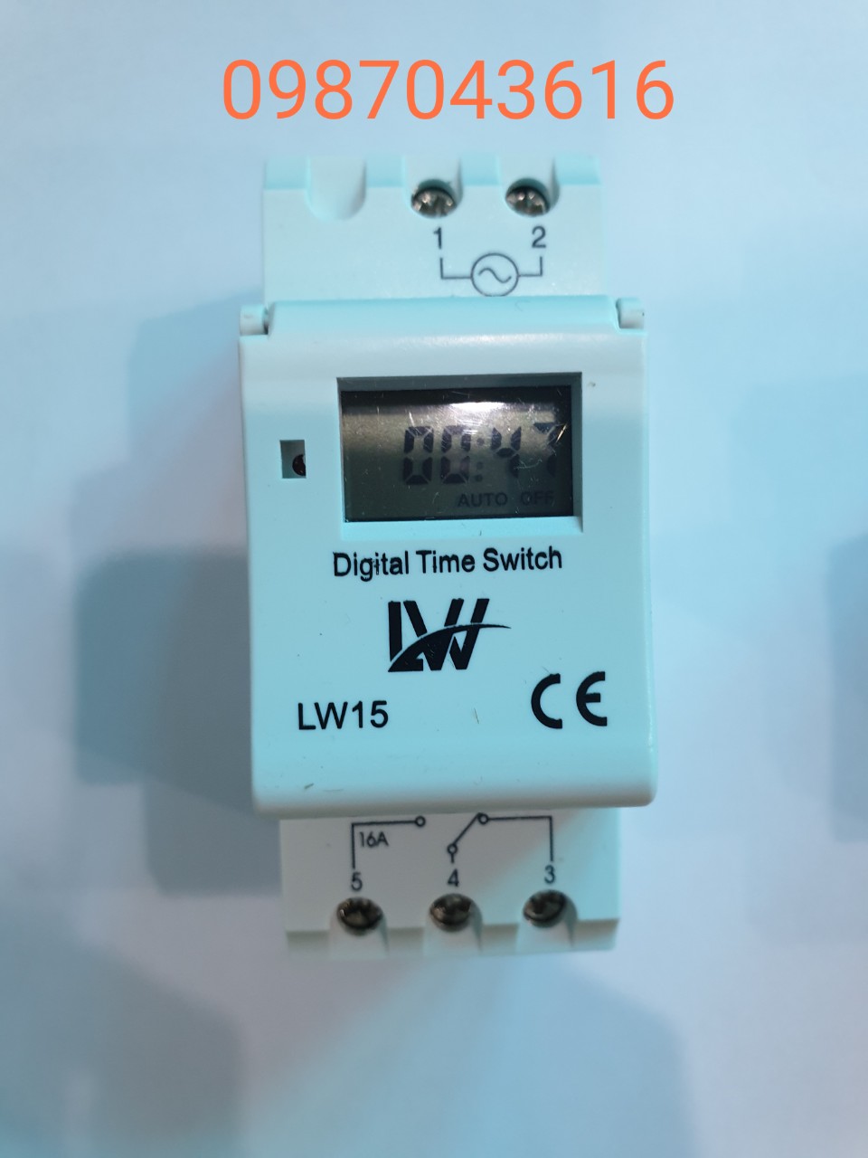 Timer thời gian thực 24H  LW16A, công tắc hẹn giờ điện tử