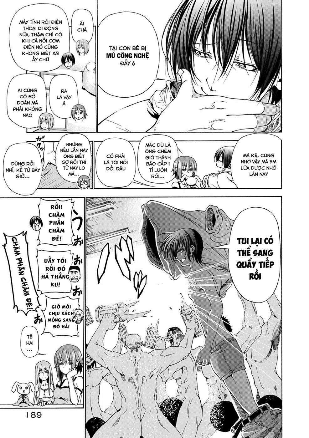 cô gái thích lặn - grand blue chapter 25.5 11