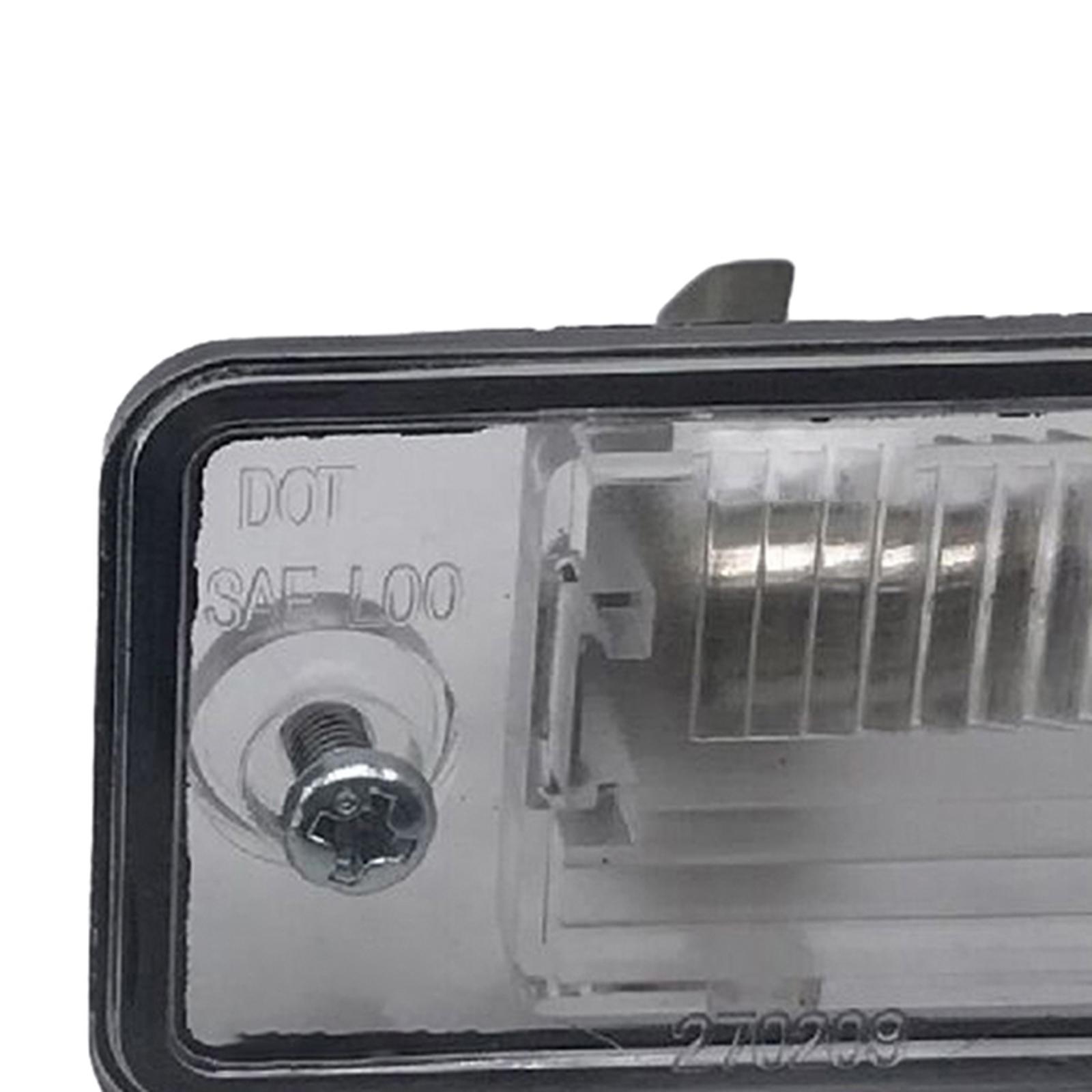 Plate Light Assemblies 8E0807430A/B for A4 B7 Stable Performance Convenient Installation