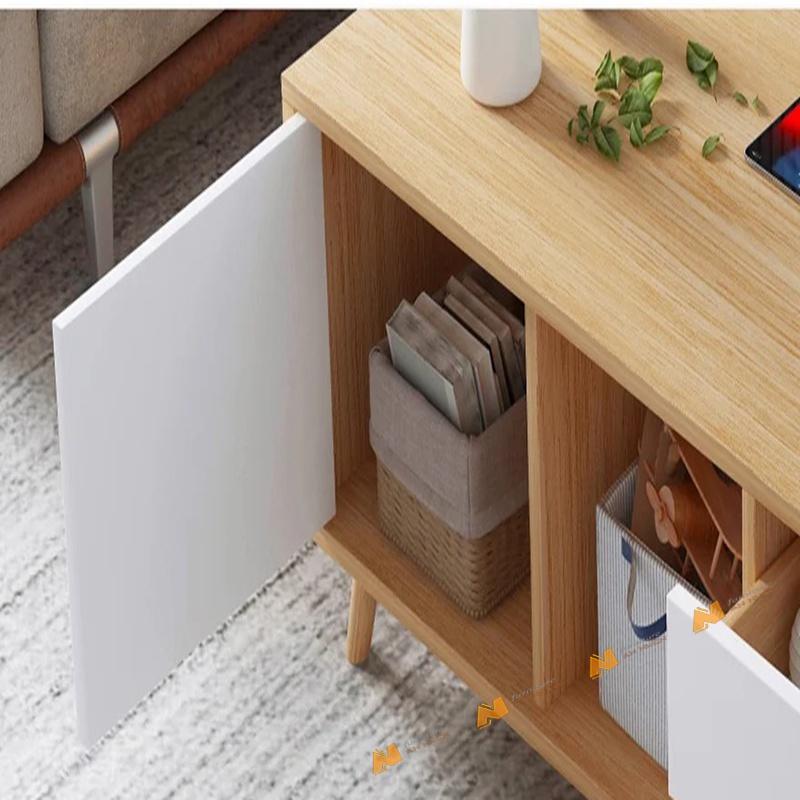 Made in VN Bàn trà hiện đại kiểu dáng nhỏ gọn bằng gỗ mdf 17mm công ty Mộc Phát độ bền trên 30 năm AN073