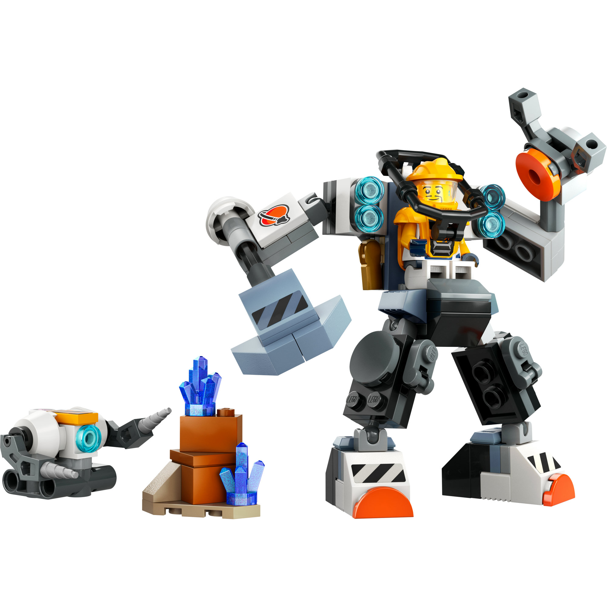 Đồ chơi lắp ráp LEGO CITY 60428 Rô bốt xây dựng trong không gian (140 chi tiết)
