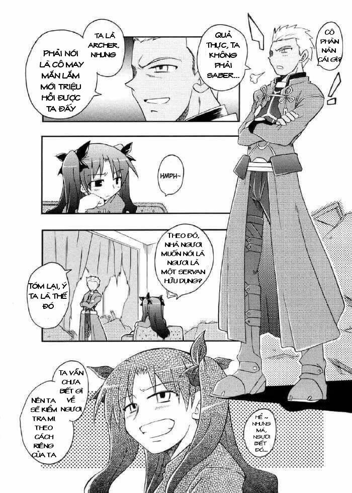 chén thánh: đêm định mệnh - doujinshi lovely days chapter 2 2