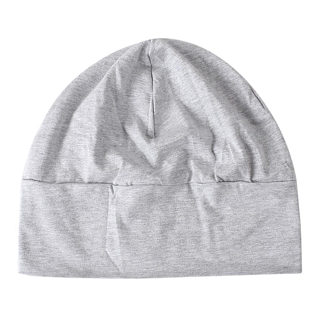 3x Adult Cotton Nap Sleep Stretch Hat Blindfold Patch Windproof Beanie