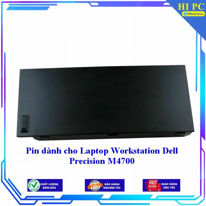 Pin dành cho Laptop Workstation Dell Precision M4700 - Hàng Nhập Khẩu