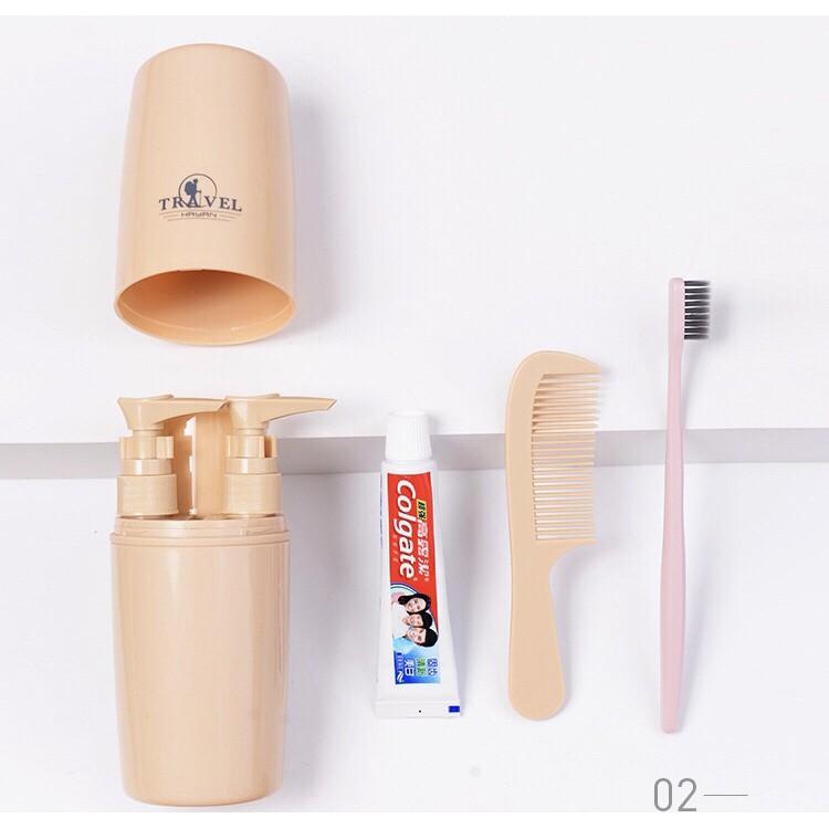 CỐC DU LỊCH ĐỰNG 6 MÓN ĐỒ CÁ NHÂN ĐA NĂNG CẦN THIẾT CHO NAM