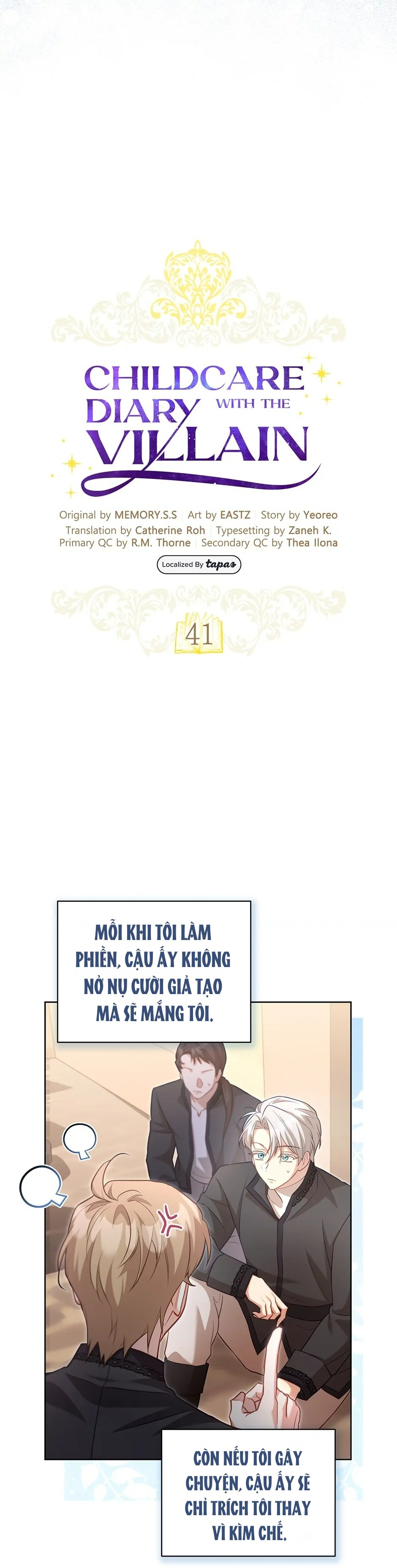 nhật ký chăm sóc đứa trẻ của nhân vật phản diện chapter 41 5