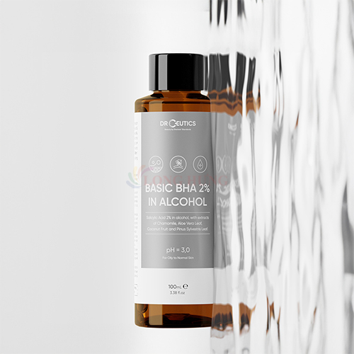 Dung dịch DrCeutics Basic BHA 2% In Alcohol giúp loại bỏ tế bào chết trên da (100ml) - Hàng chính hãng