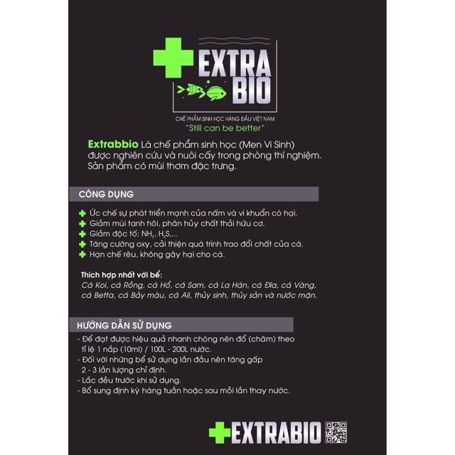Men Vi Sinh Extra Bio cao cấp cho cá cảnh Vi Sinh ExtraBio