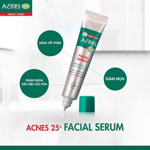 Acnes Tinh Chất Chuyên Biệt Cho Da Mụn 25+ Facial Serum 20ml